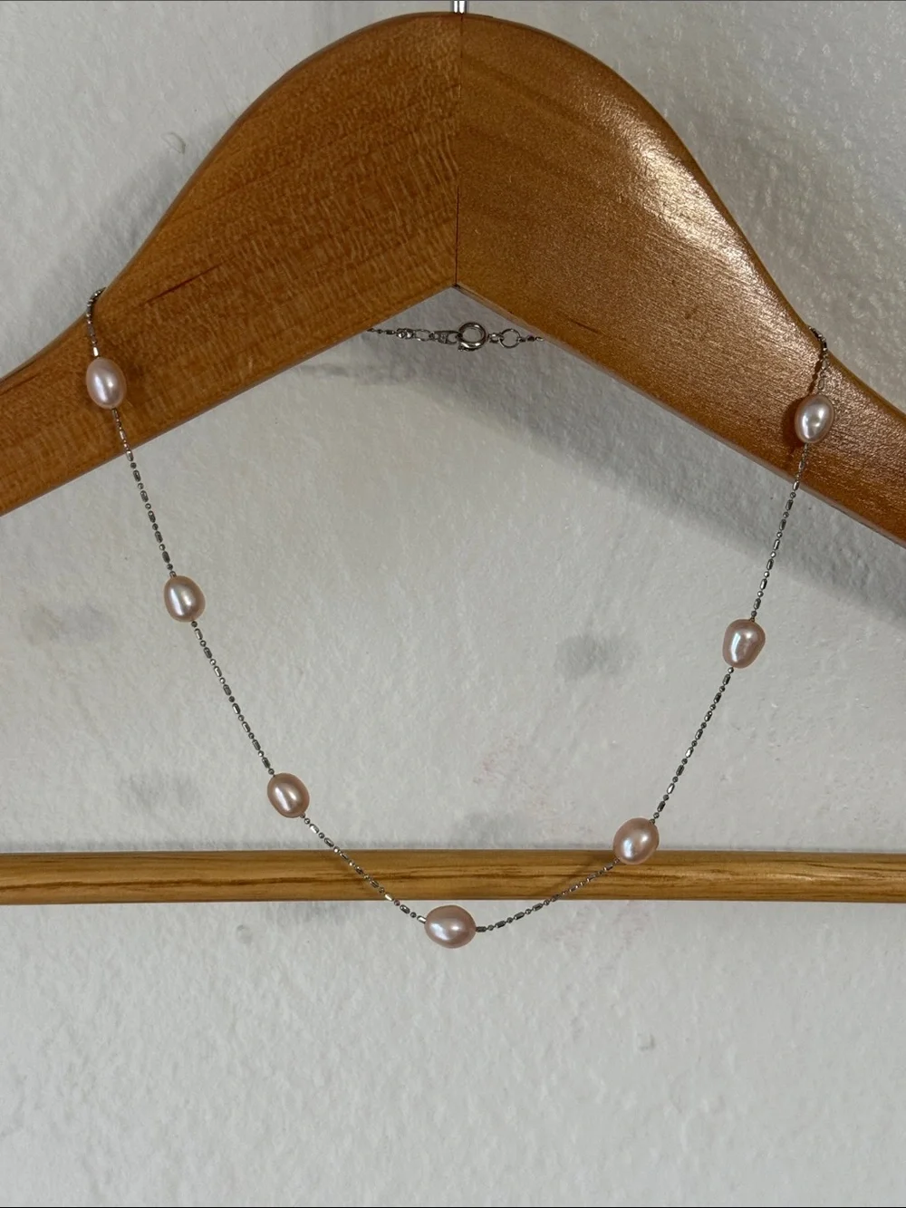 Gold Plated Pearl Necklace